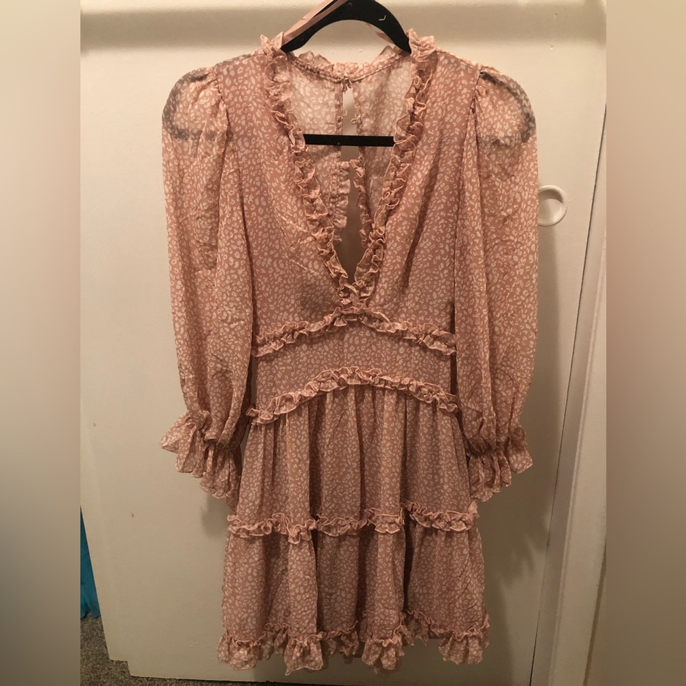 Flowy ruffles Mauve